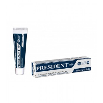 president dentifrice white...